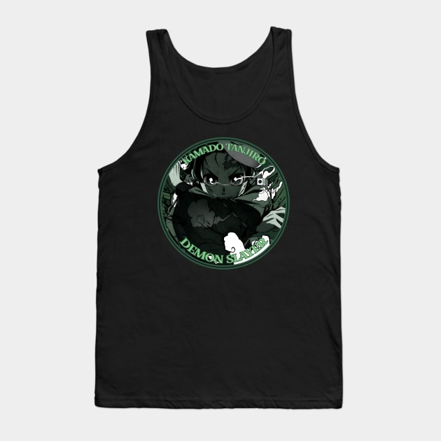 Tanjiro Kamado Tank Top by Anima X Anima